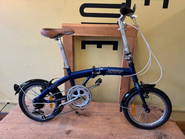 Used Citizen Tokyo Folding-Bike Blu